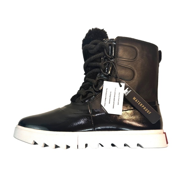 SOREL WOMEN'S JOAN OF ARCTIC™ NEXT LITE BOOT Size: 7.5 in Black Waterproof NWT. - Picture 9 of 15
